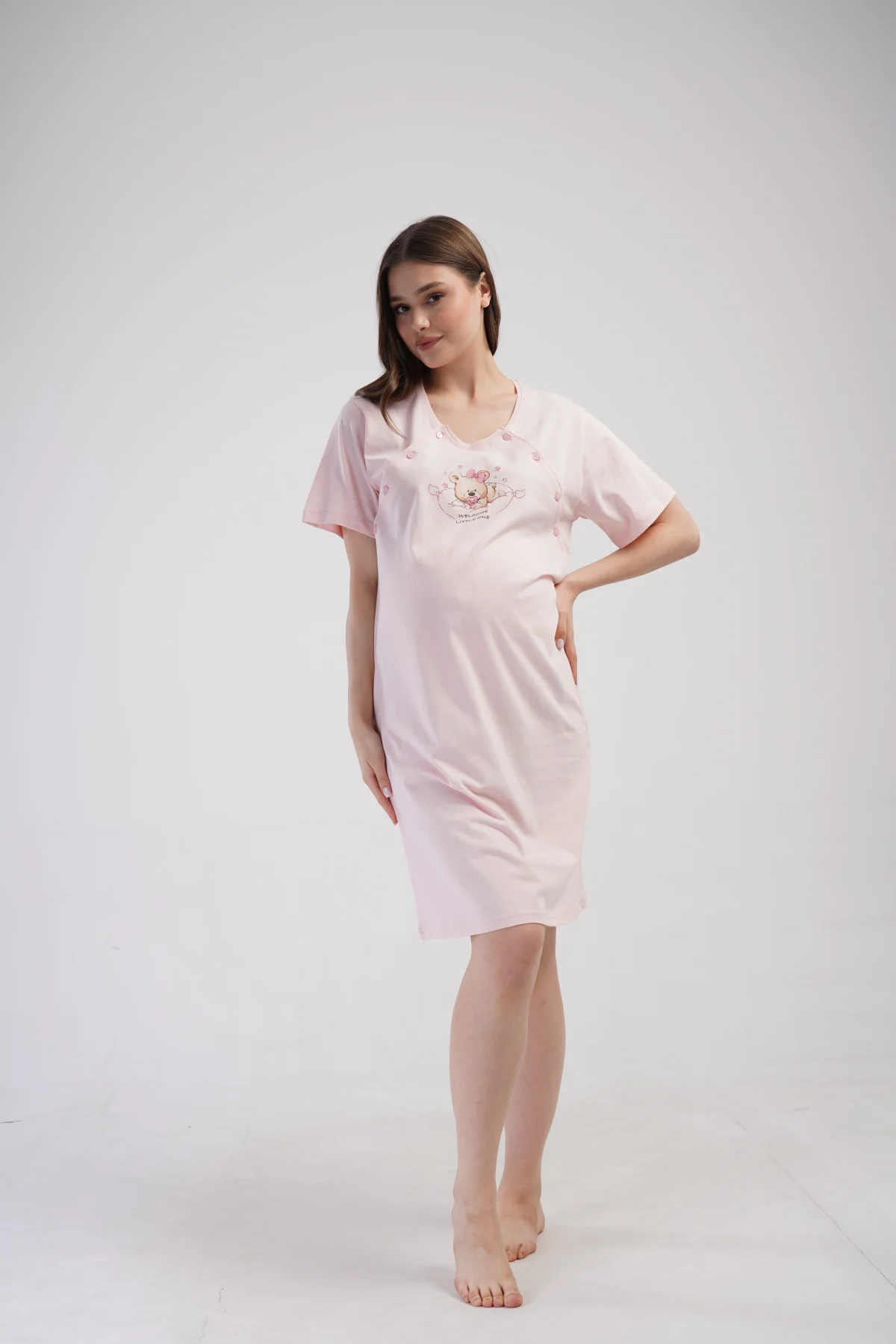 KOSZULA DAMSKA do karmienia model: 4101340000 (M, L, XL, XXL) - obrazek 4