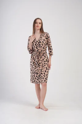 SZLAFROK DAMSKI bawełniany model: 4080101661 (M, L, XL, XXL) - obrazek 4