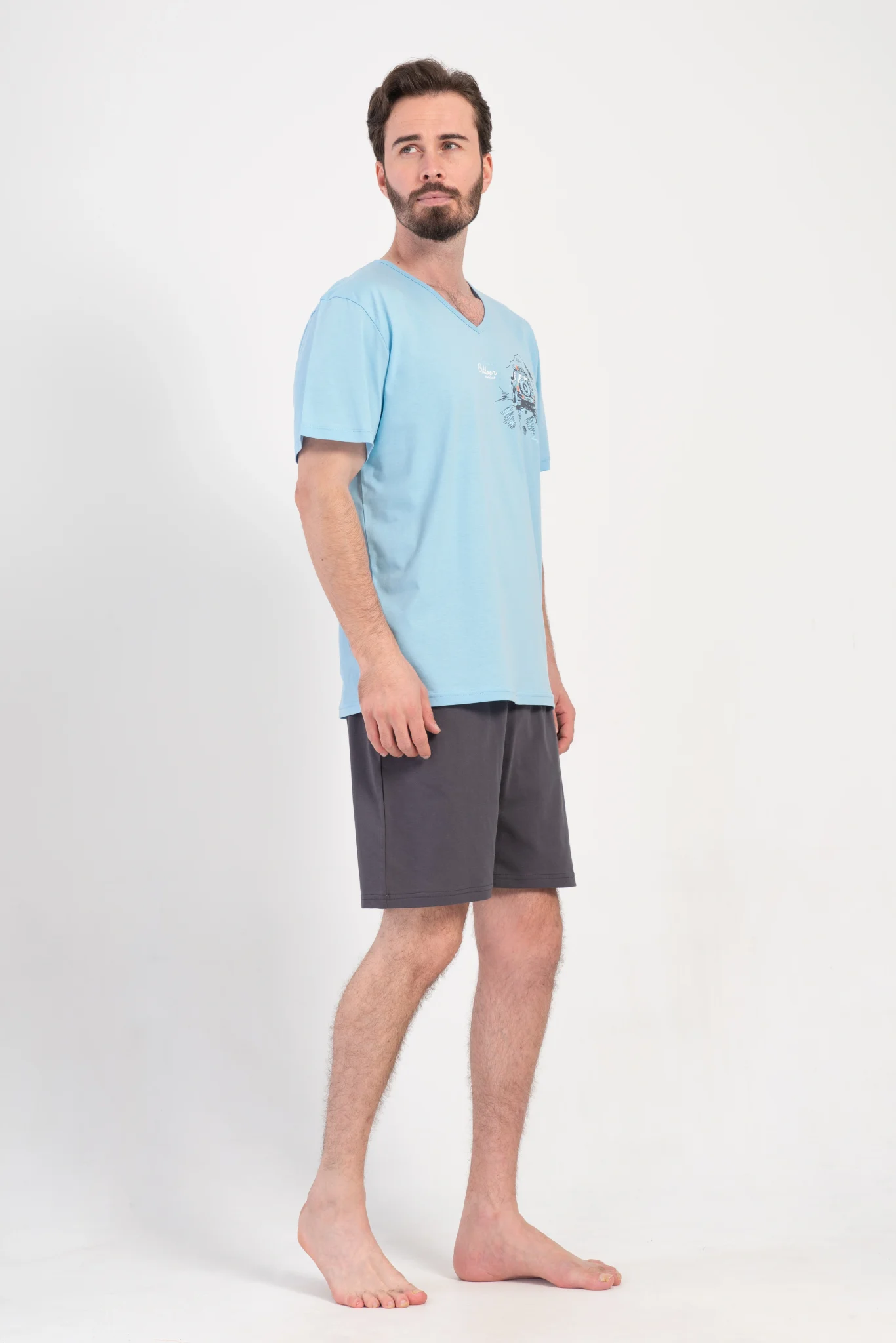 PIŻAMA MĘSKA model: 4091820000 (1XL, 2XL, 3XL, 4XL) - obrazek 4