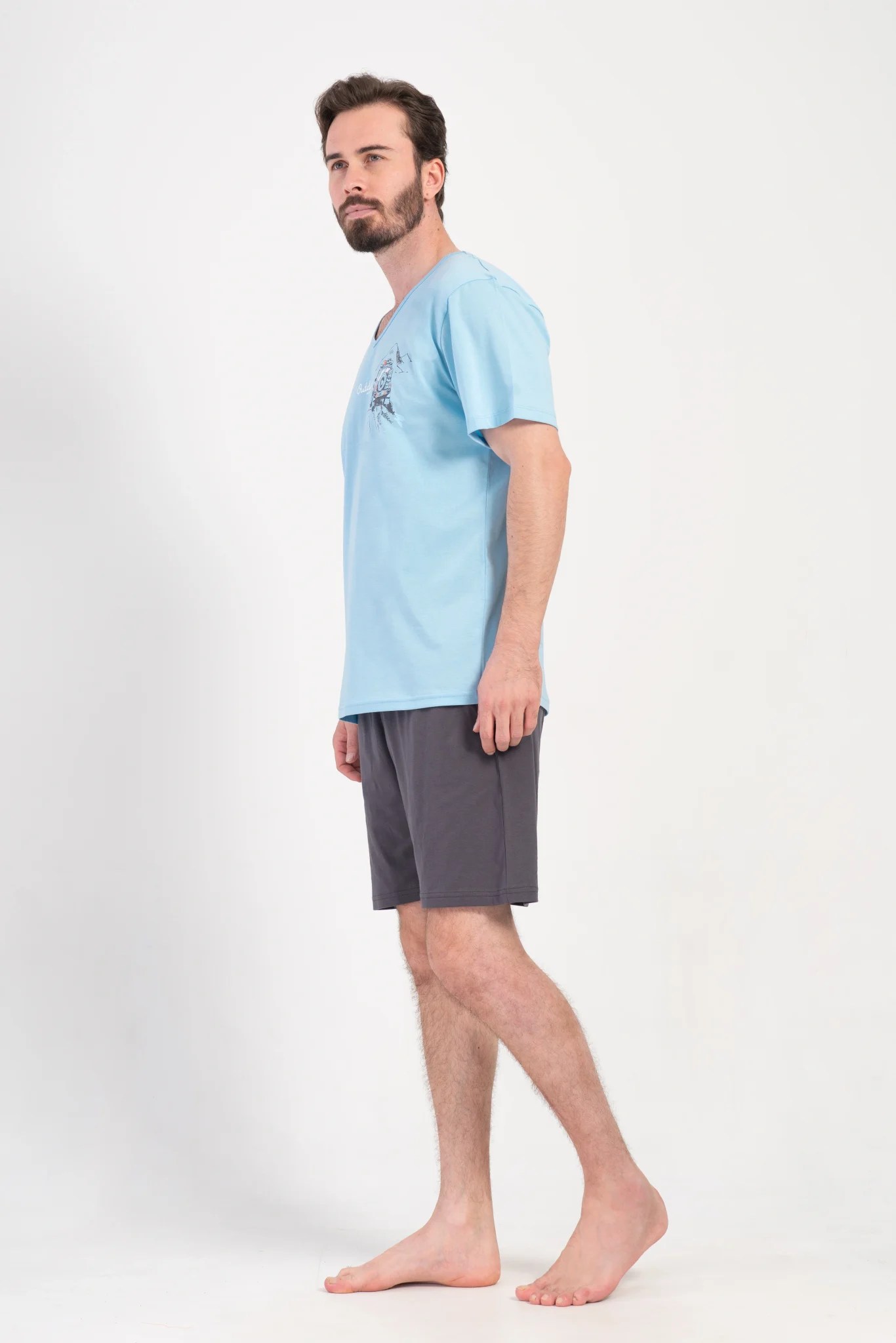 PIŻAMA MĘSKA model: 4091820000 (1XL, 2XL, 3XL, 4XL) - obrazek 3