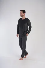 PIŻAMA MĘSKA welurowa model: 3060050000 (S, M, L, XL) - obrazek 4