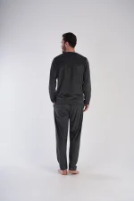PIŻAMA MĘSKA welurowa model: 3060050000 (S, M, L, XL) - obrazek 2