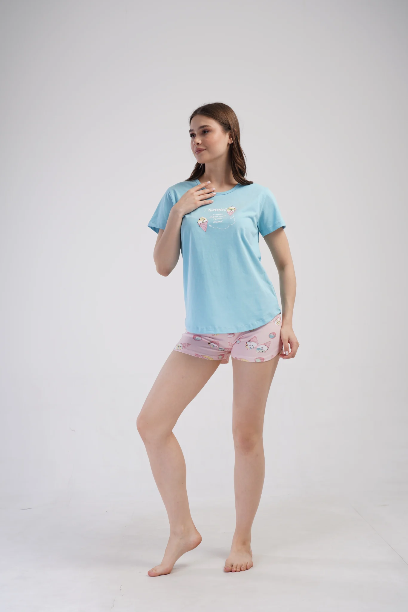 PIŻAMA DAMSKA model: 4083441334 (S, M, L, XL) - obrazek 4
