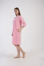 SZLAFROK DAMSKI WELUR model: 4110070000 (M, L, XL, XXL) - obrazek 3