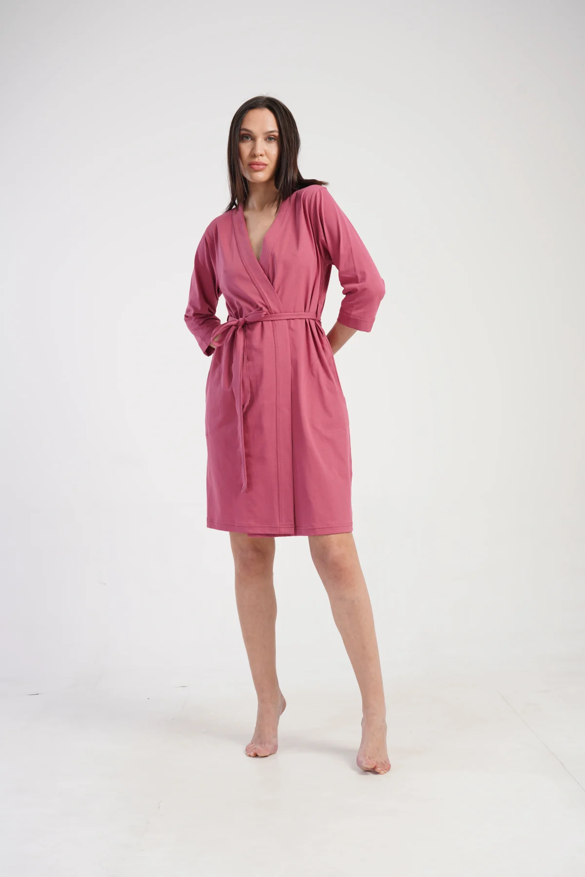 SZLAFROK DAMSKI bawełniany model: 5033420000 (S, M, L, XL, XXL) - obrazek 3
