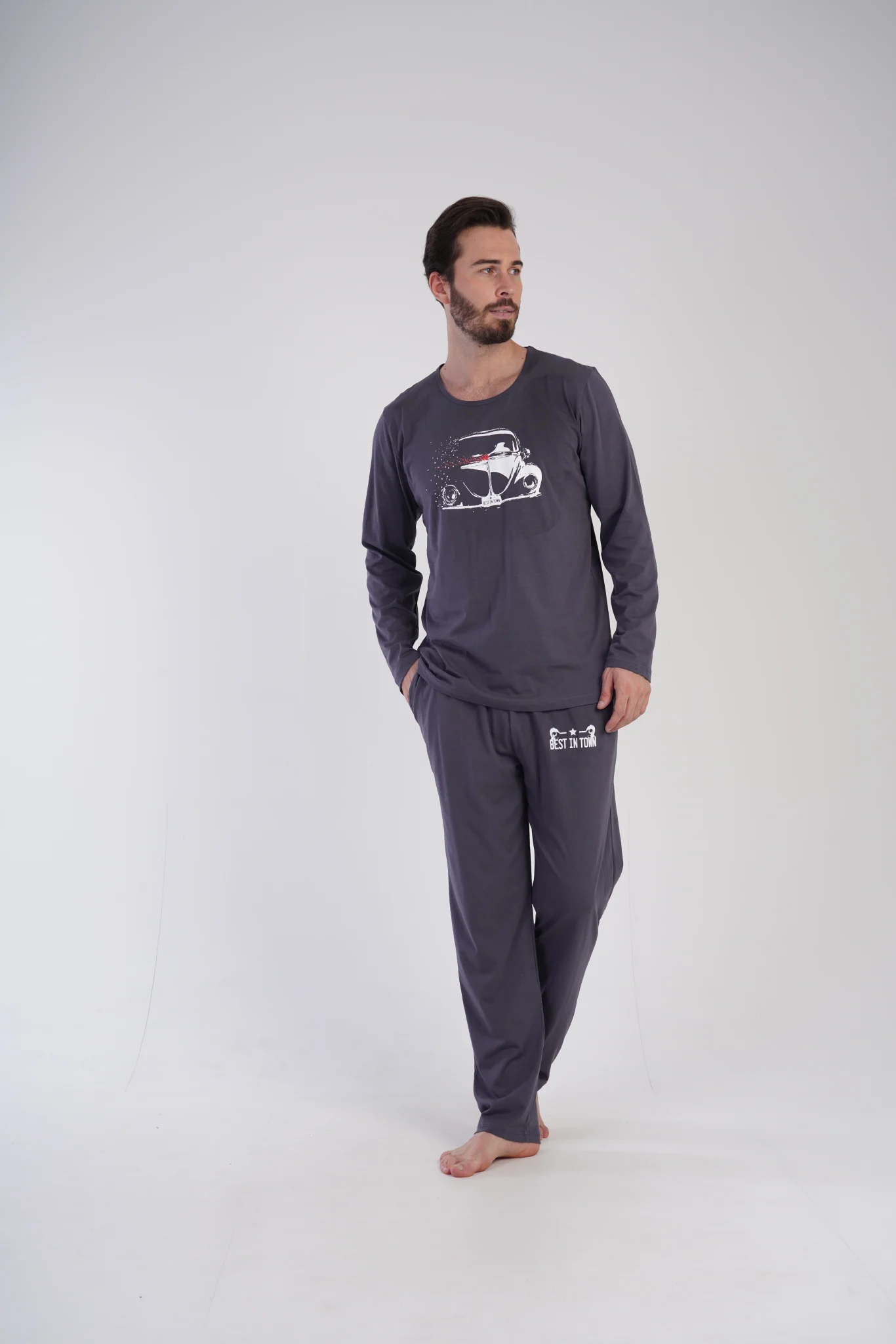 PIŻAMA MĘSKA model: 3060240000 (L, XL, XXL) - obrazek 3