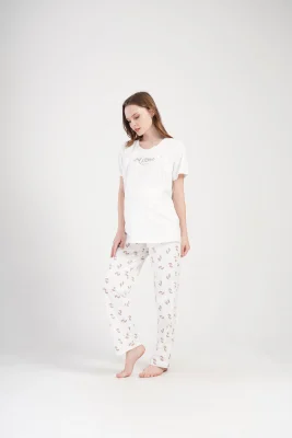 PIŻAMA DAMSKA do karmienia model: 4083281152 (S, M, L, XL) - obrazek 5