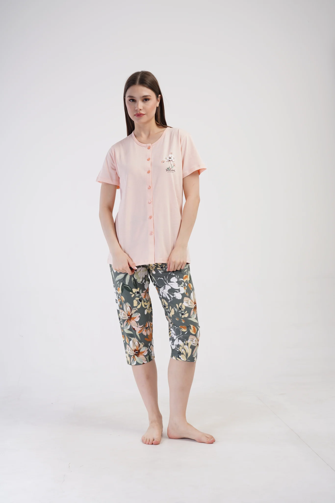 PIŻAMA DAMSKA model: 4100380171 (1XL, 2XL, 3XL, 4XL) - obrazek 4