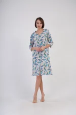 SZLAFROK DAMSKI na suwak model: 4082168866 (M, L, XL, XXL) - obrazek 3