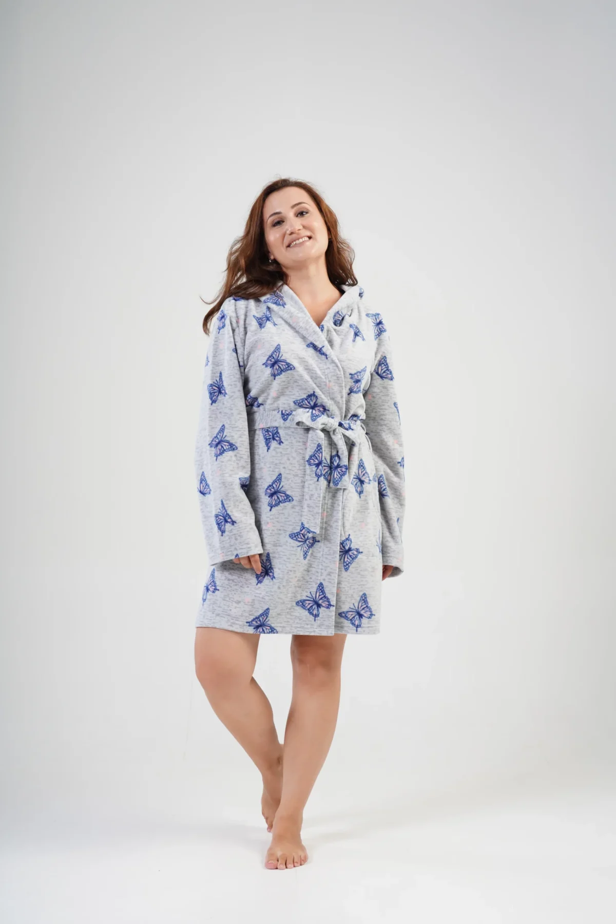SZLAFROK DAMSKI polarowy model: 2031930196 (1XL, 2XL, 3XL, 4XL) - obrazek 5