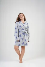 SZLAFROK DAMSKI polarowy model: 2031930196 (1XL, 2XL, 3XL, 4XL) - obrazek 5