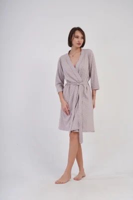 SZLAFROK DAMSKI bawełniany model: 4082731405 (1XL, 2XL, 3XL, 4XL) - obrazek 5
