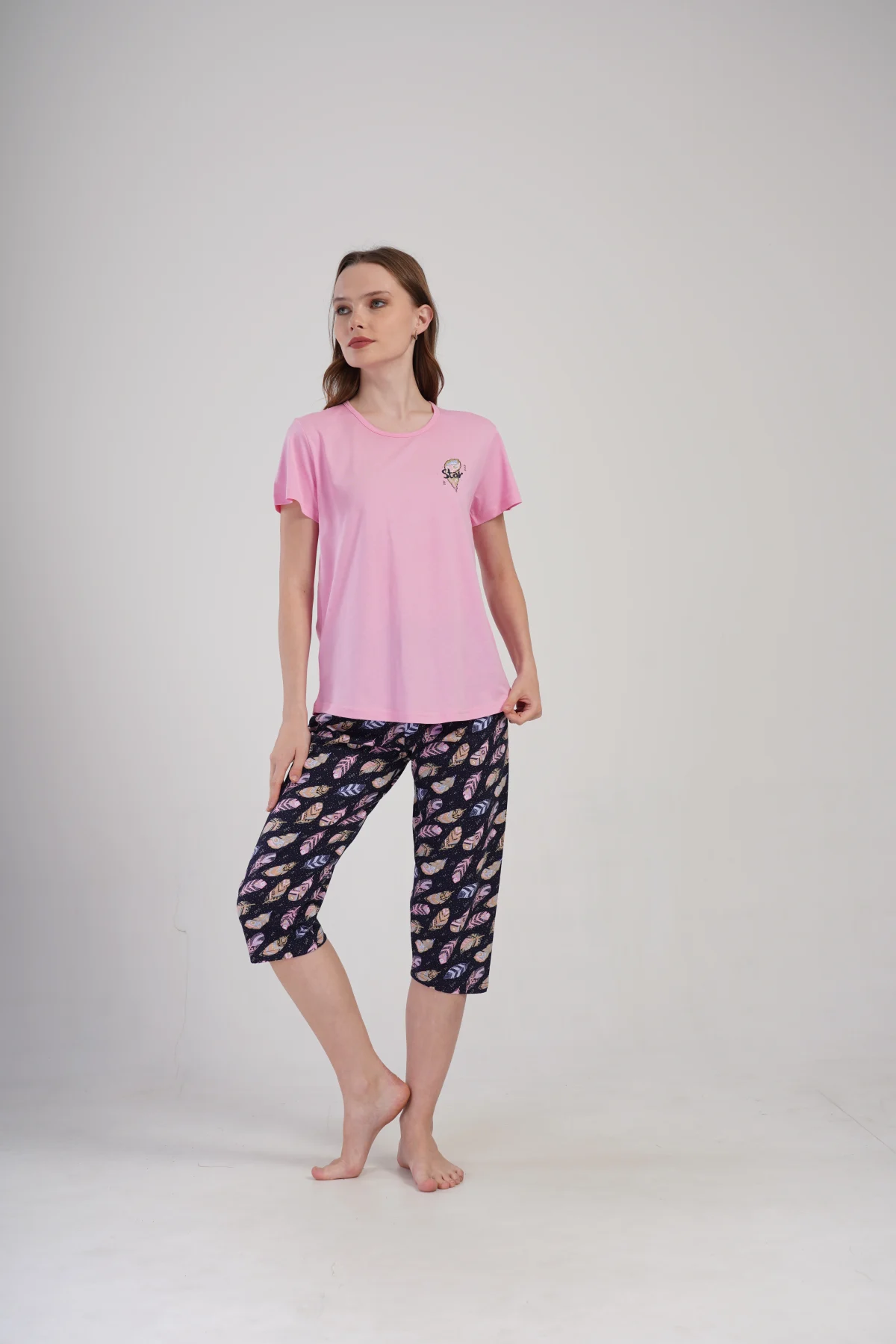 PIŻAMA DAMSKA model: 4091210911 (M, L, XL, XXL) - obrazek 3