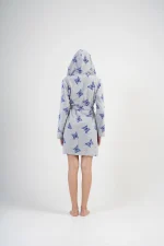 SZLAFROK DAMSKI polarowy model: 2031910196 (S, M, L, XL) - obrazek 5