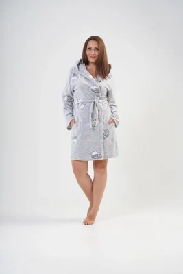 SZLAFROK DAMSKI polarowy model: 2031970275 (1XL, 2XL, 3XL, 4XL) - obrazek 3