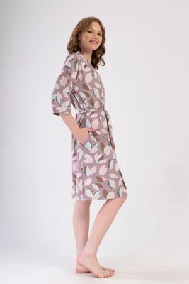 SZLAFROK DAMSKI bawełniany model: 4091310821 (1XL, 2XL, 3XL, 4XL) - obrazek 4