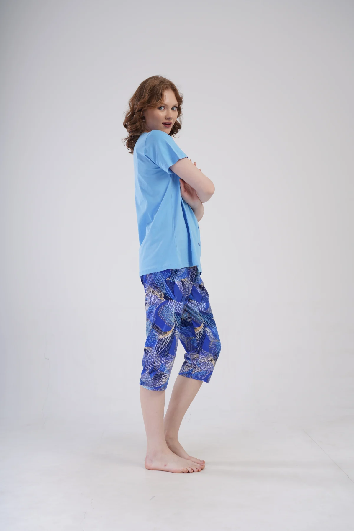 PIŻAMA DAMSKA model: 4100450663 (1XL, 2XL, 3XL, 4XL) - obrazek 4