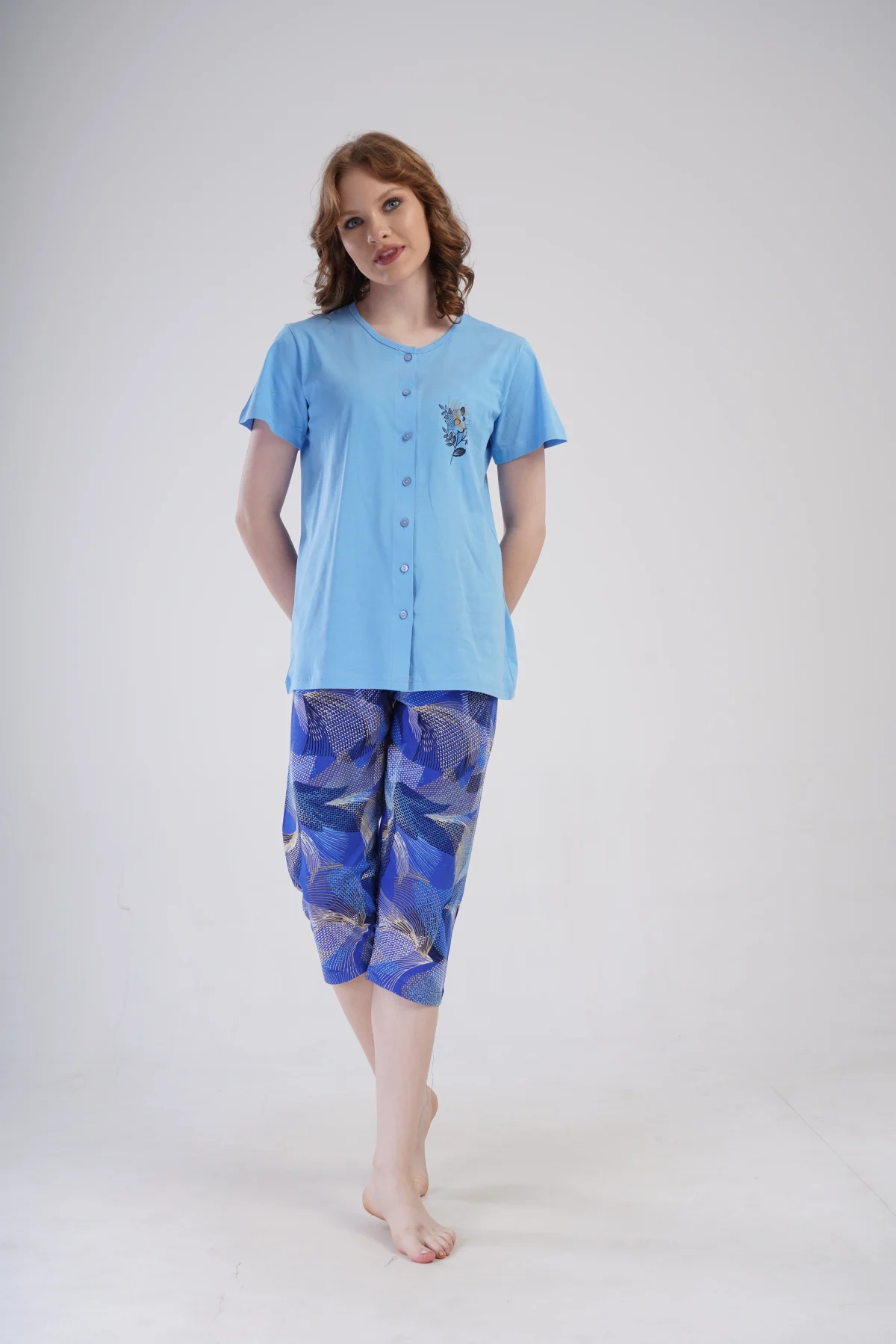 PIŻAMA DAMSKA model: 4100450663 (1XL, 2XL, 3XL, 4XL) - obrazek 5