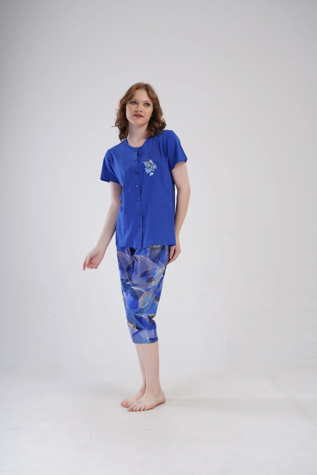 PIŻAMA DAMSKA model: 4100450663 (1XL, 2XL, 3XL, 4XL) - obrazek 5