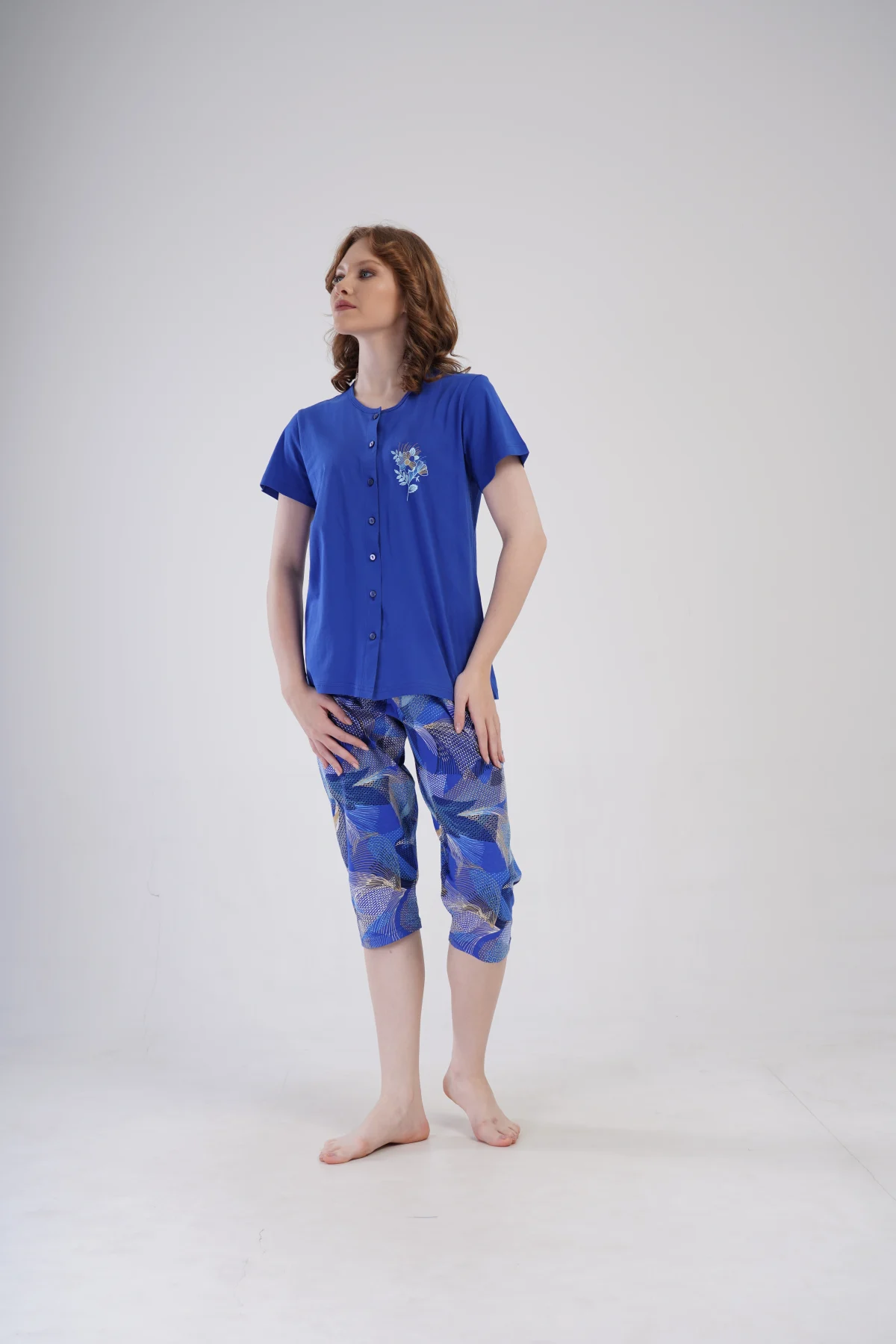 PIŻAMA DAMSKA model: 4100450663 (1XL, 2XL, 3XL, 4XL) - obrazek 3