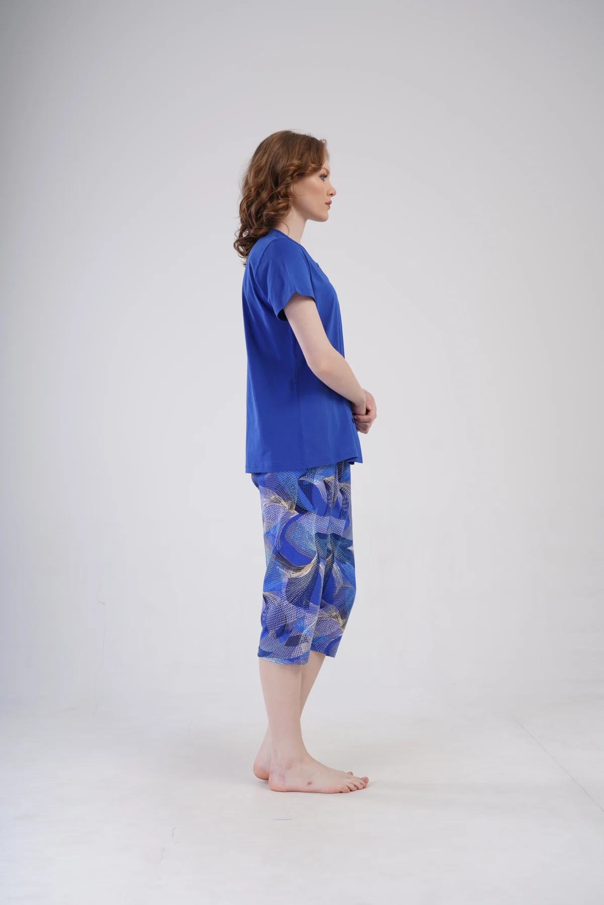 PIŻAMA DAMSKA model: 4100450663 (1XL, 2XL, 3XL, 4XL) - obrazek 4