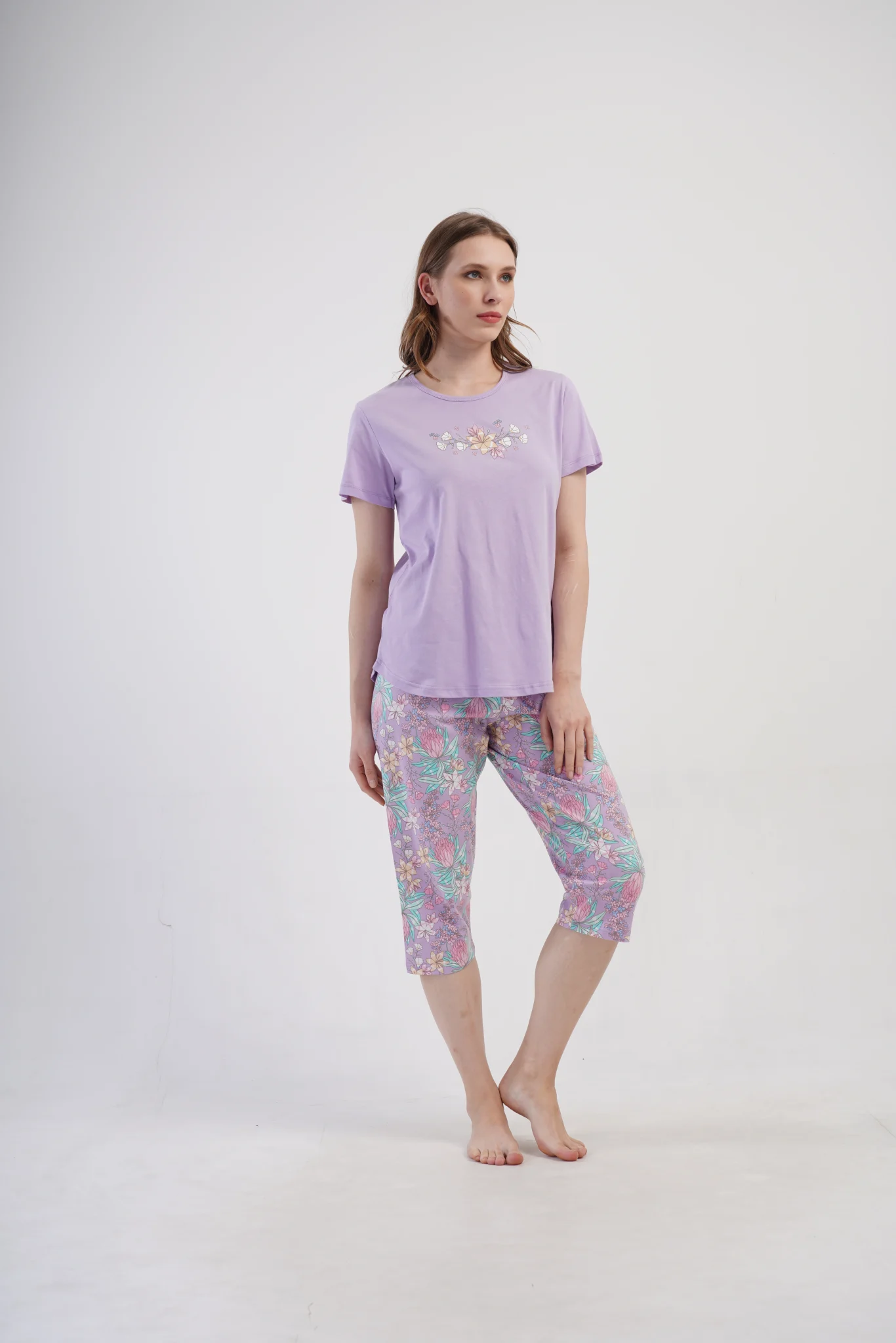 PIŻAMA DAMSKA model: 4100360475 (5XL, 6XL, 7XL) - obrazek 3