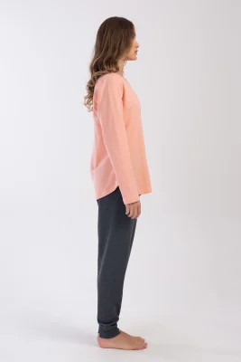 PIŻAMA DAMSKA ocieplana model: 4030260000 (1XL, 2XL, 3XL, 4XL) - obrazek 4
