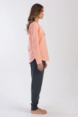 PIŻAMA DAMSKA ocieplana model: 4030250000 (S, M, L, XL) - obrazek 3