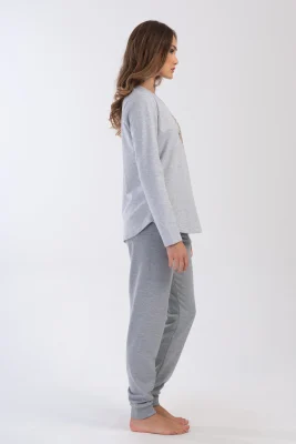 PIŻAMA DAMSKA ocieplana model: 4030250000 (S, M, L, XL) - obrazek 4
