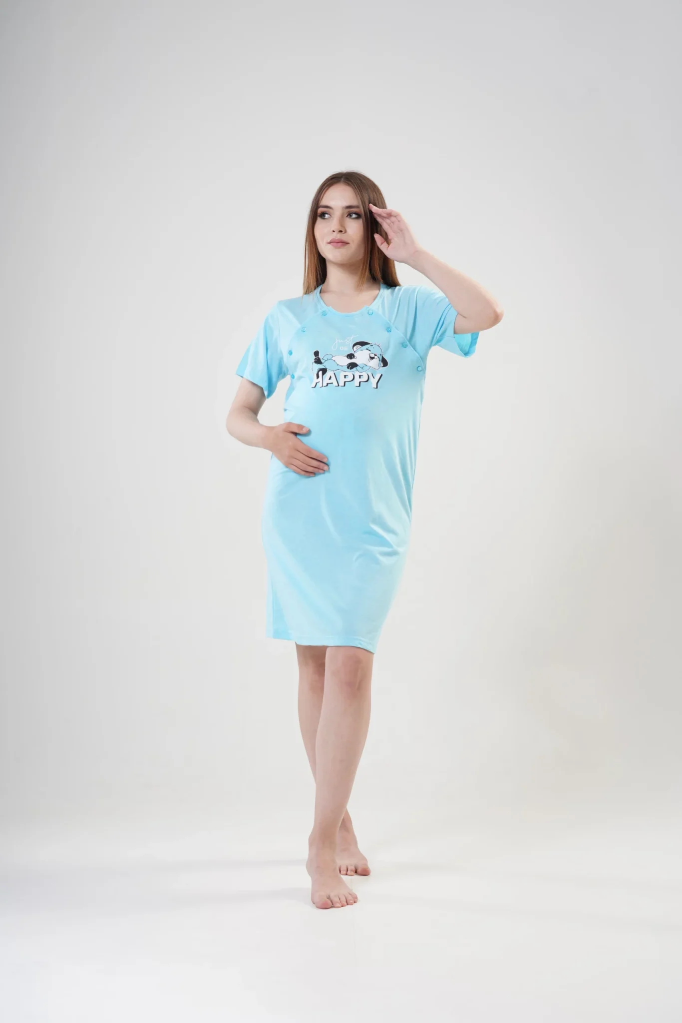 KOSZULA DAMSKA do karmienia model: 2040170000 (S, M, L, XL) - obrazek 5