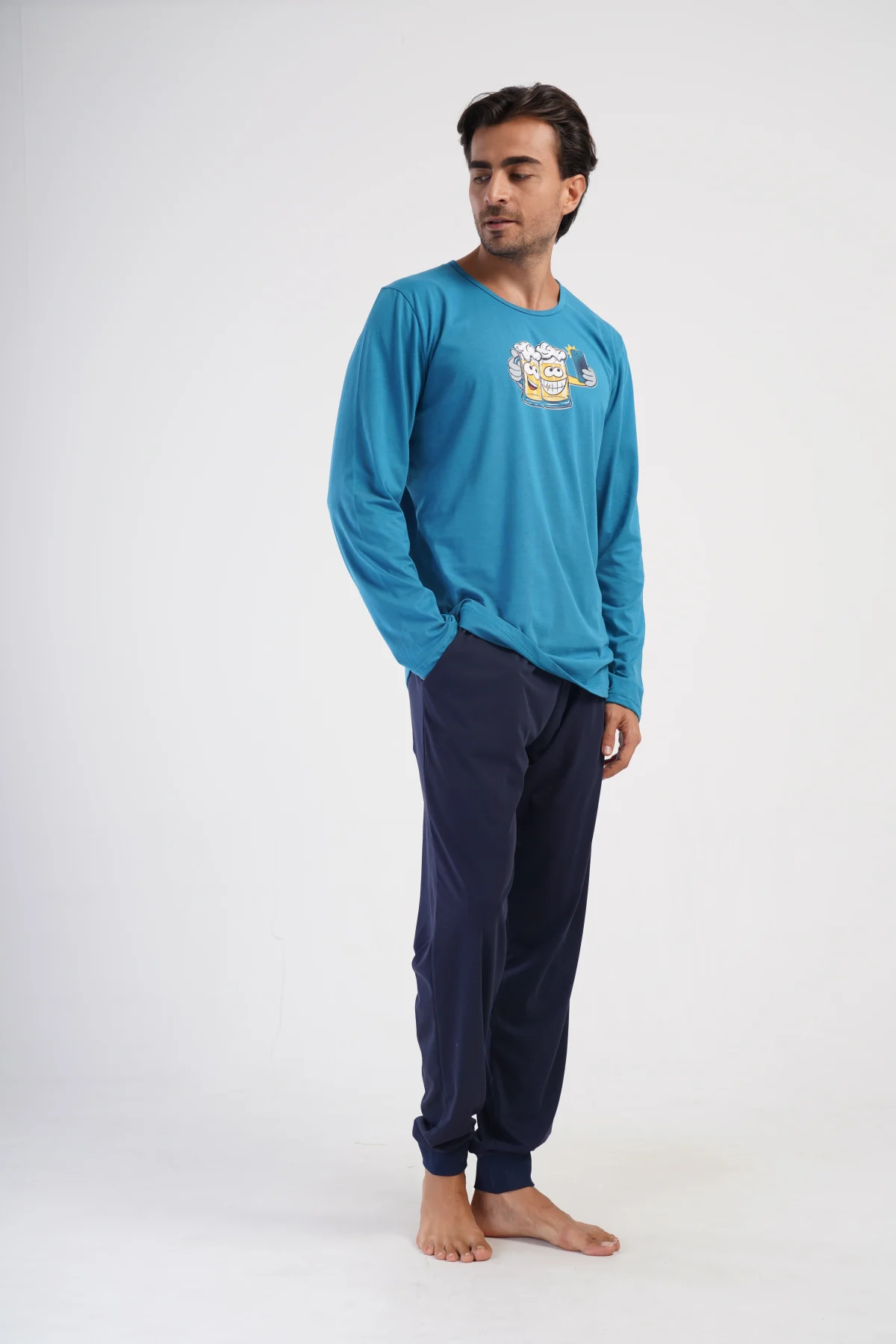 PIŻAMA MĘSKA model: 4070480000 (M, L, XL, XXL) - obrazek 3