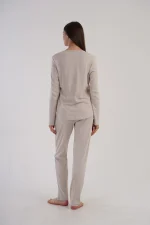 PIŻAMA DAMSKA interlock model: 3032600000 (S, M, L, XL) - obrazek 2