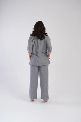PIŻAMA DAMSKA interlock model: 4020250000 (1XL, 2XL, 3XL, 4XL) - obrazek 2