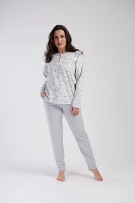 PIŻAMA DAMSKA interlock model: 4020310000 (1XL, 2XL, 3XL, 4XL) - obrazek 4