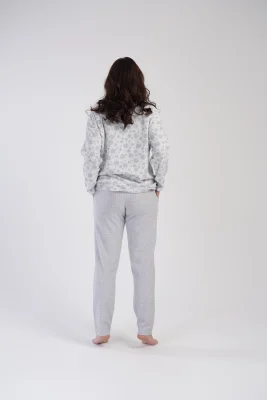 PIŻAMA DAMSKA interlock model: 4020310000 (1XL, 2XL, 3XL, 4XL) - obrazek 2