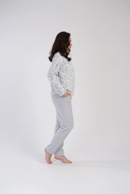 PIŻAMA DAMSKA interlock model: 4020310000 (1XL, 2XL, 3XL, 4XL) - obrazek 5