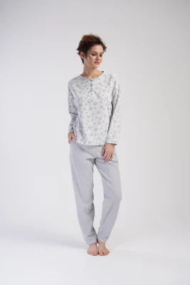 PIŻAMA DAMSKA interlock model: 4020300000 (S, M, L, XL) - obrazek 3