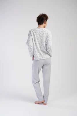 PIŻAMA DAMSKA interlock model: 4020300000 (S, M, L, XL) - obrazek 2
