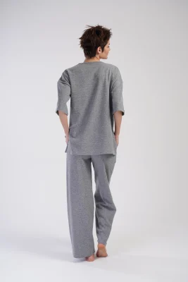 PIŻAMA DAMSKA interlock model: 4020240000 (S, M, L, XL) - obrazek 2