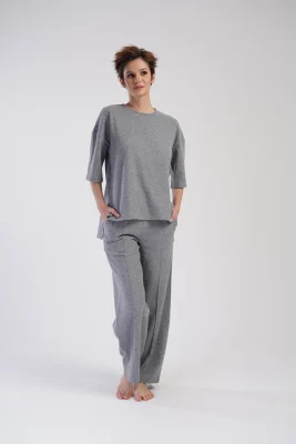 PIŻAMA DAMSKA interlock model: 4020240000 (S, M, L, XL) - obrazek 5