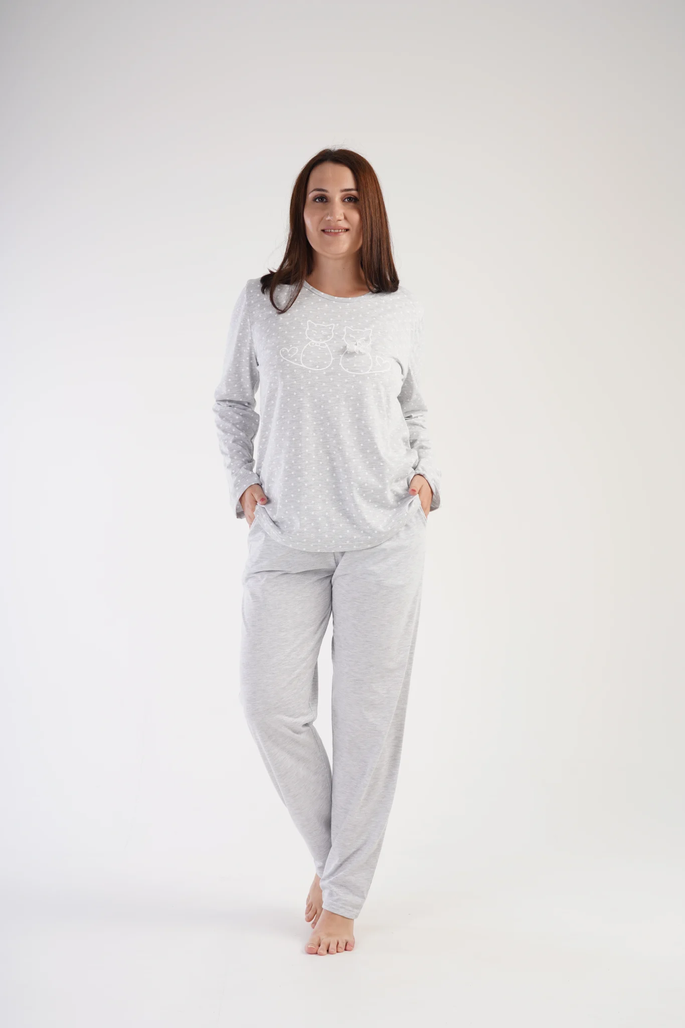 PIŻAMA DAMSKA model: 3031980451 (1XL, 2XL, 3XL, 4XL) - obrazek 5