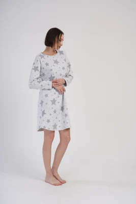 KOSZULA NOCNA DAMSKA interlock model: 4020220000 (M, L, XL, XXL) - obrazek 4
