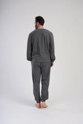 PIŻAMA MĘSKA interlock model: 4020390000 (1XL, 2XL, 3XL, 4XL) - obrazek 2
