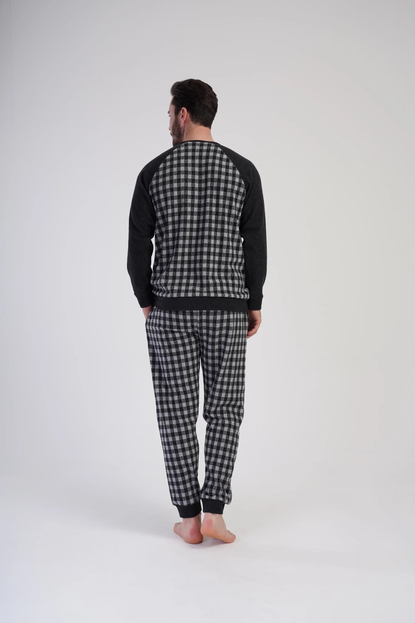 PIŻAMA MĘSKA interlock model: 4020350000 (S, M, L, XL) - obrazek 2