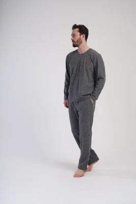 PIŻAMA MĘSKA interlock model: 4020390000 (1XL, 2XL, 3XL, 4XL) - obrazek 3