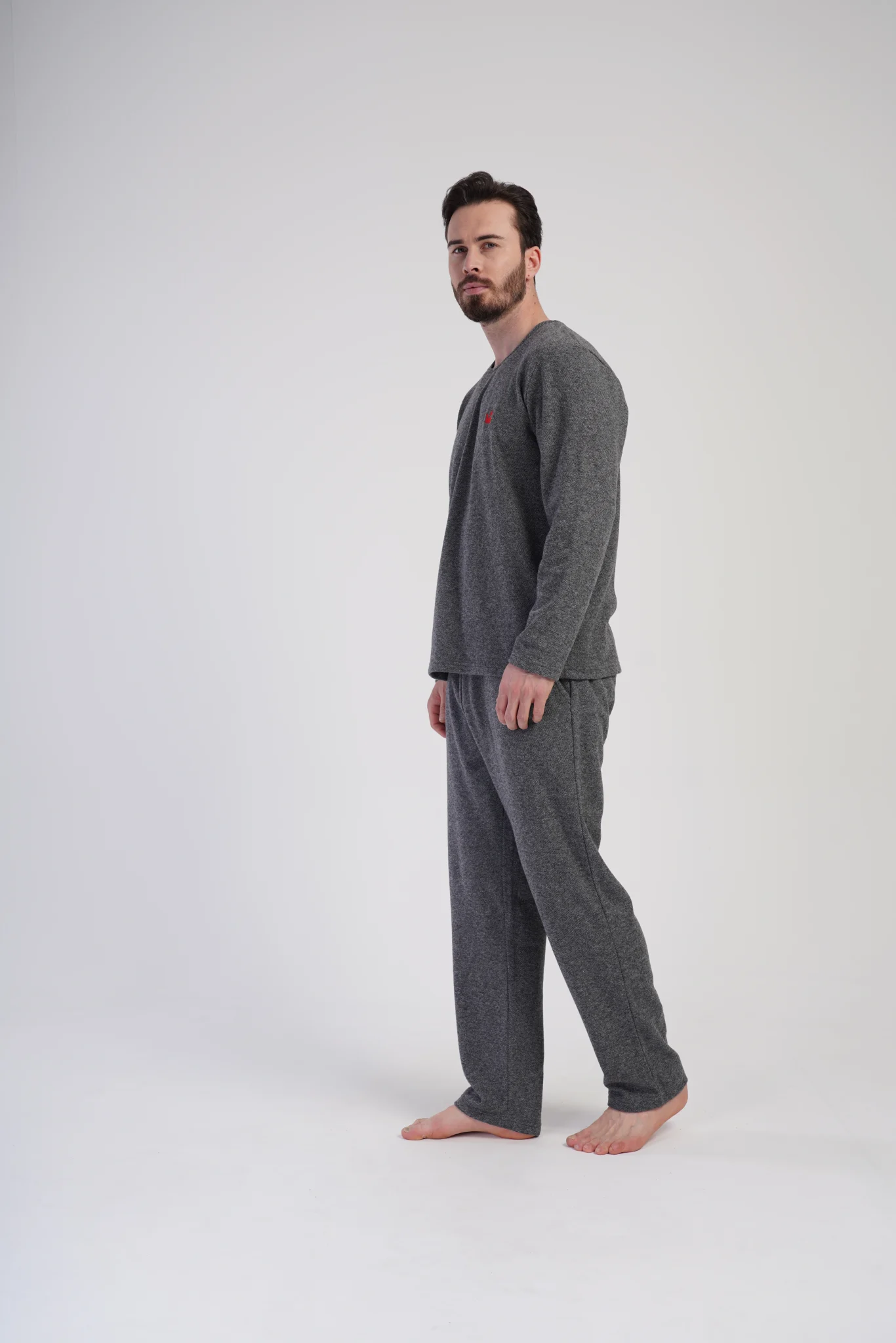 PIŻAMA MĘSKA interlock model: 4020390000 (1XL, 2XL, 3XL, 4XL) - obrazek 5