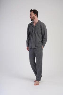 PIŻAMA MĘSKA interlock model: 4020360000 (M, L, XL, XXL) - obrazek 4