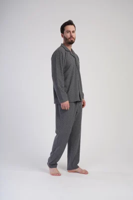 PIŻAMA MĘSKA interlock model: 4020360000 (M, L, XL, XXL) - obrazek 5