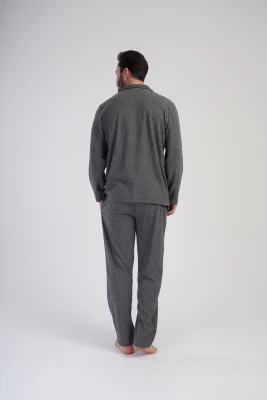 PIŻAMA MĘSKA interlock model: 4020360000 (M, L, XL, XXL) - obrazek 2