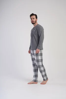 PIŻAMA MĘSKA interlock model: 4020370000 (M, L, XL, XXL) - obrazek 5